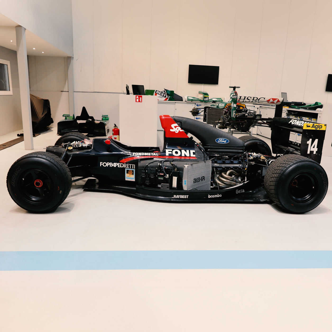 Running 1992 Fondmetal GR02 F1® Race Car – Chassis No.3