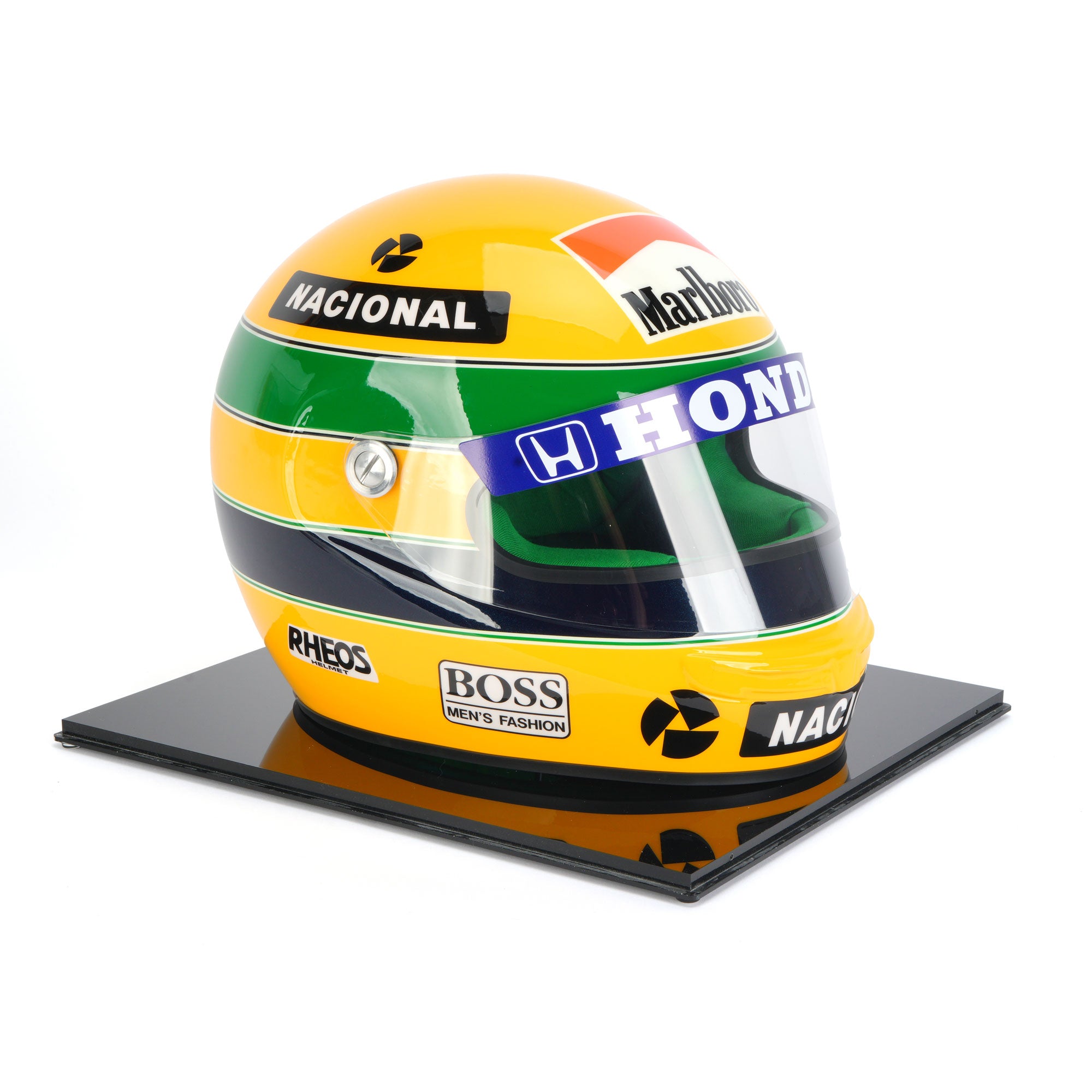 Officially Licensed Ayrton Senna 1990 Replica Helmet – F1