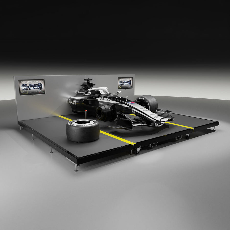 Official 2026 Cadillac Formula One® Team MAC-26 Pit Stop Rig