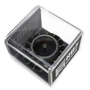 Authentic Red Bull Racing RB7 2011 Grand Prix-used wheel nut in display case, genuine Formula 1 collector piece for enthusiasts