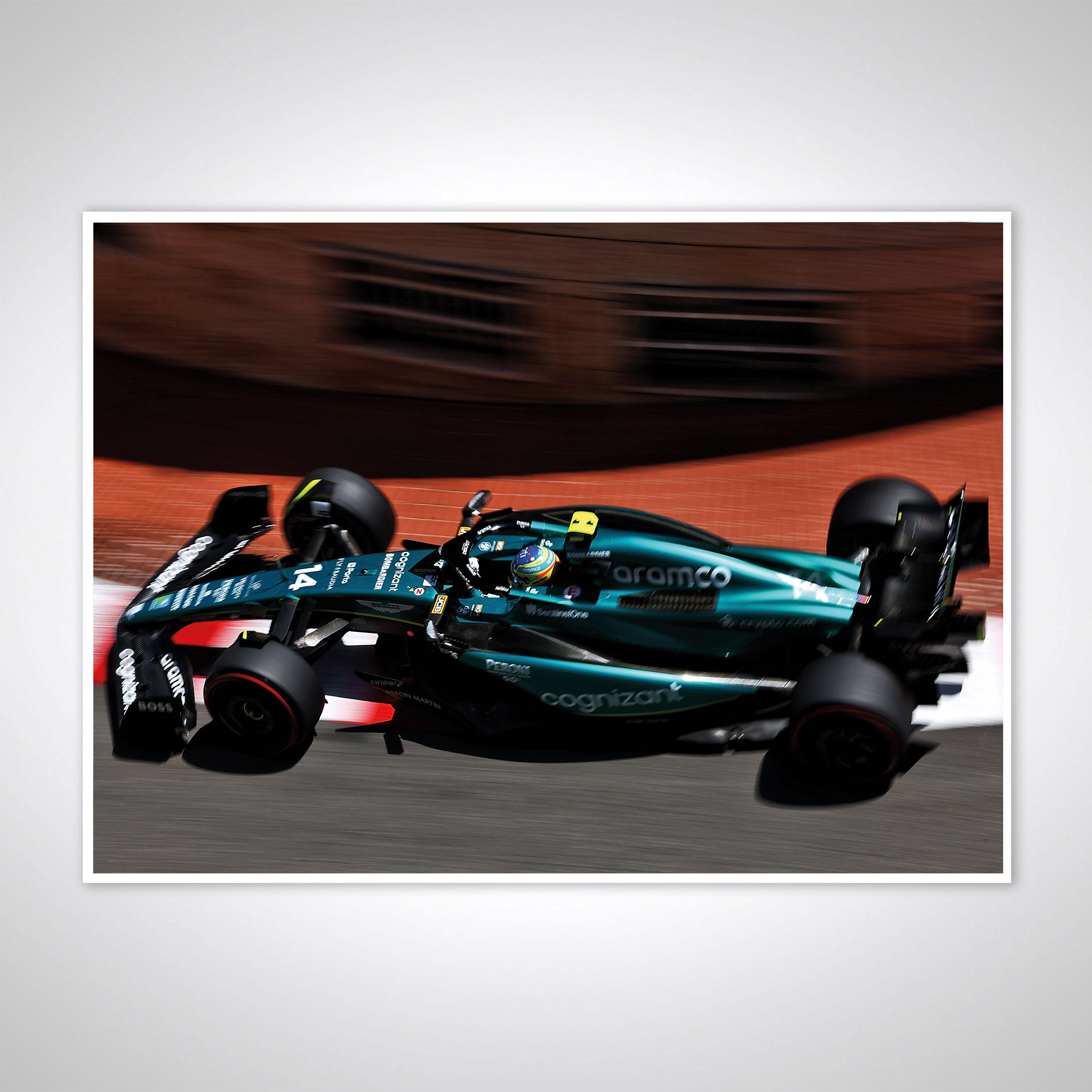 Fernando Alonso 2023 Print – Monaco GP