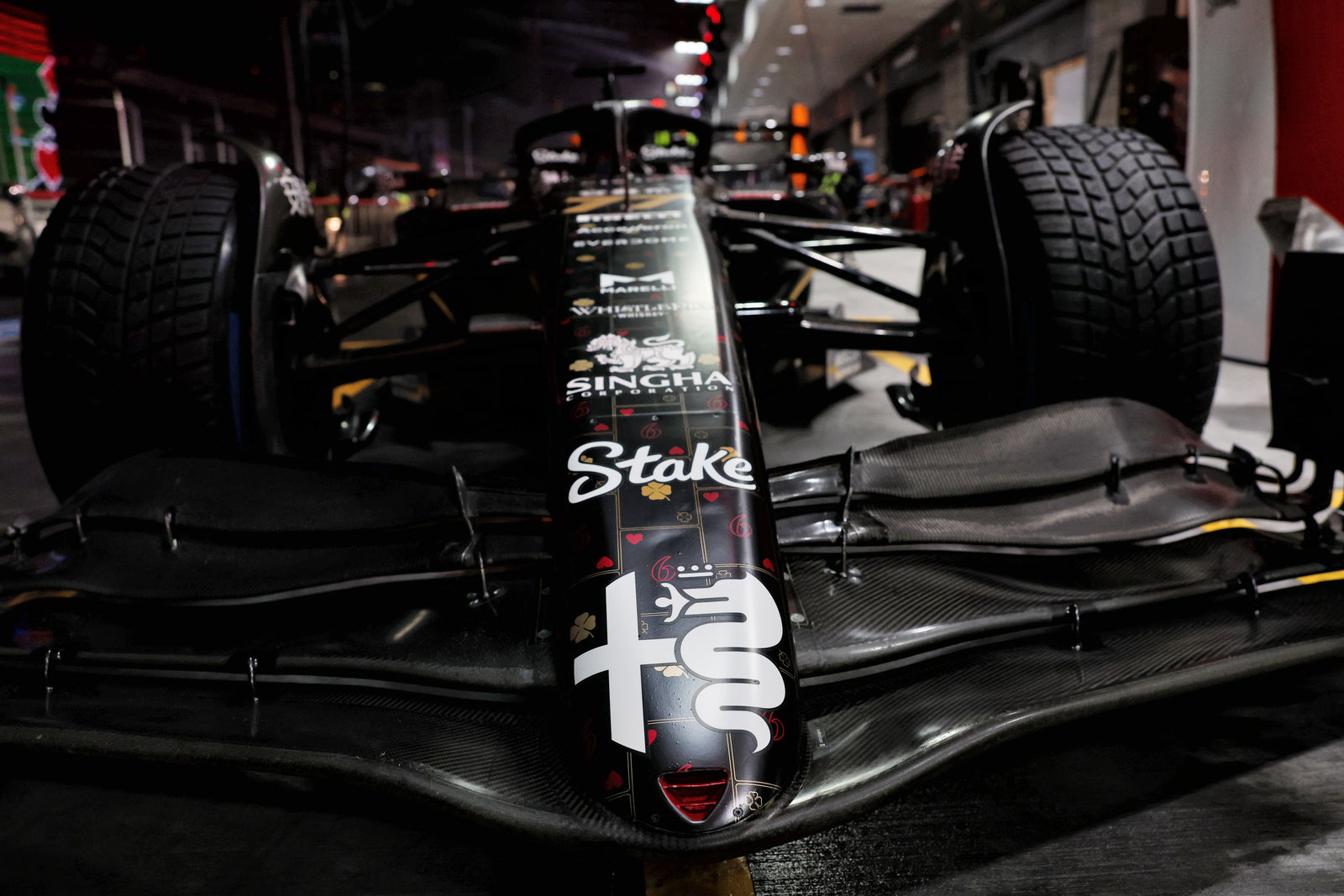 2023 Alfa Romeo F1® Team Stake C43 Official Vegas Livery Show Car