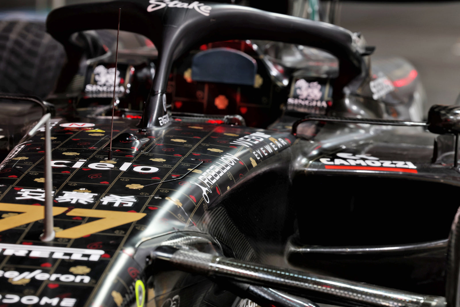 2023 Alfa Romeo F1® Team Stake C43 Official Vegas Livery Show Car