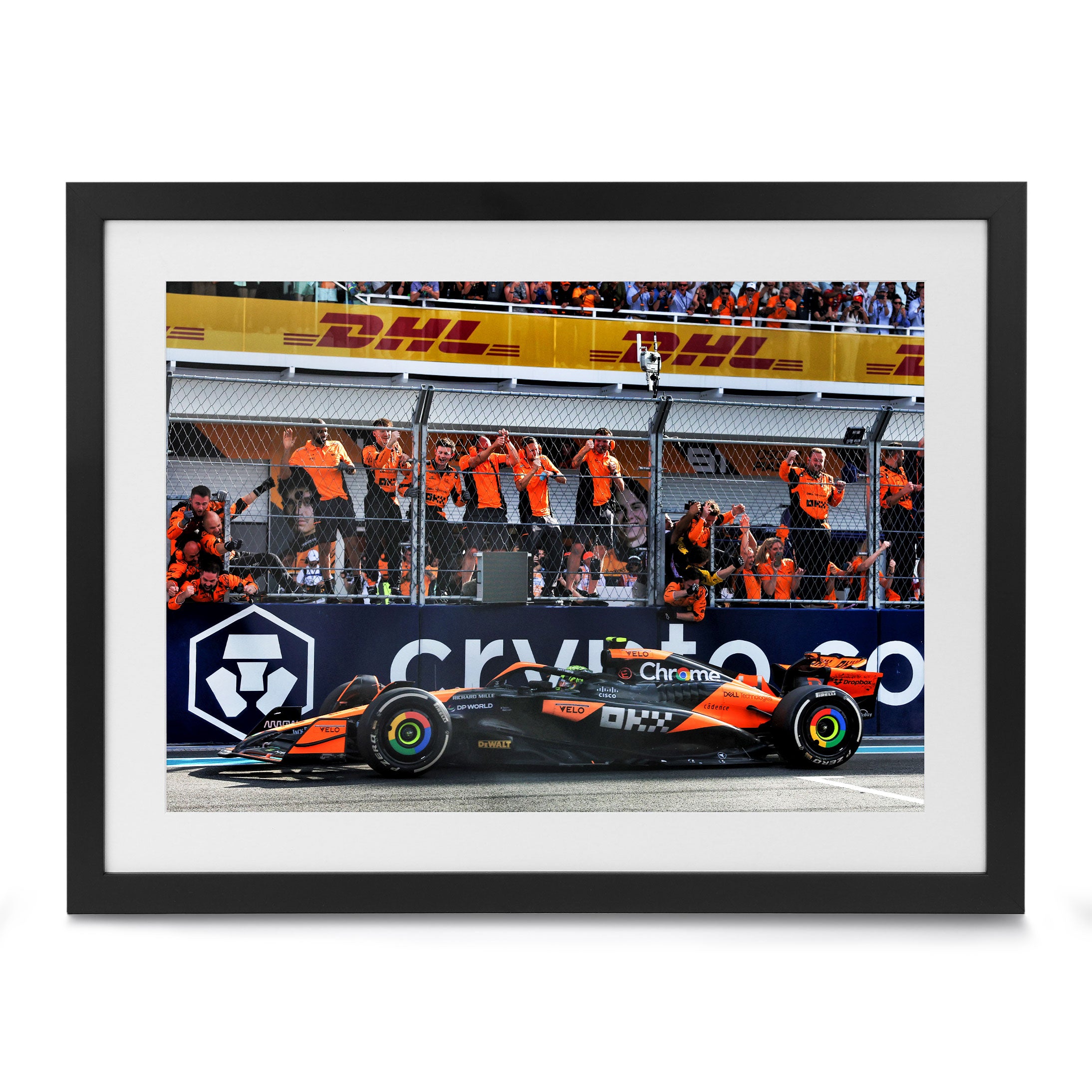 Lando Norris 2024 McLaren F1 Team Print – Miami GP