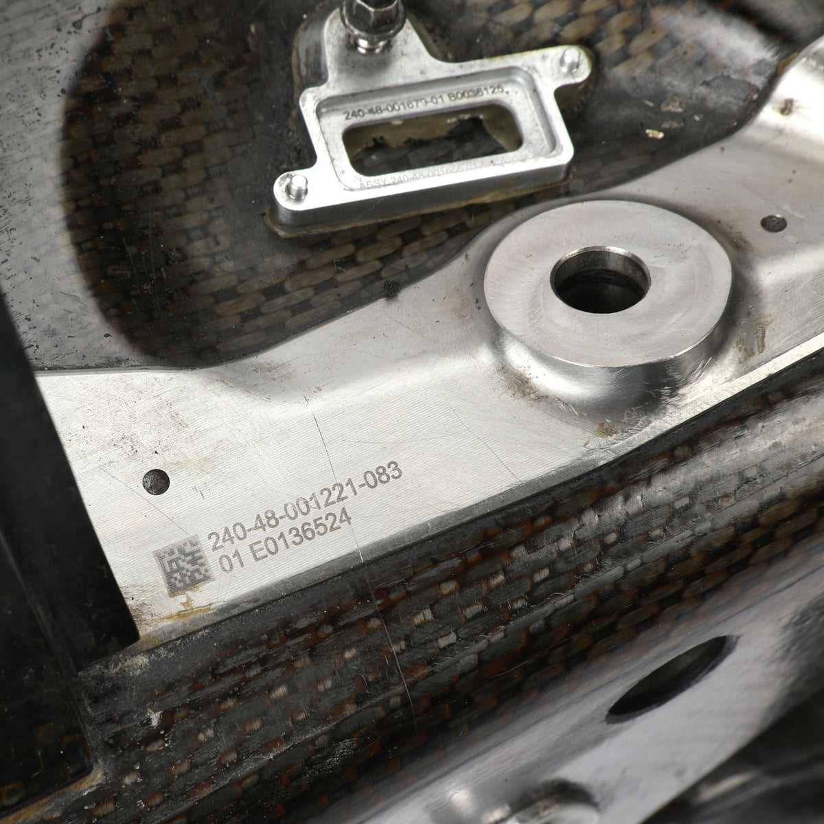 The Austin Auction LOT 046 - 2024 Alpine Grand Prix Used Gearbox and Rear Wing Display
