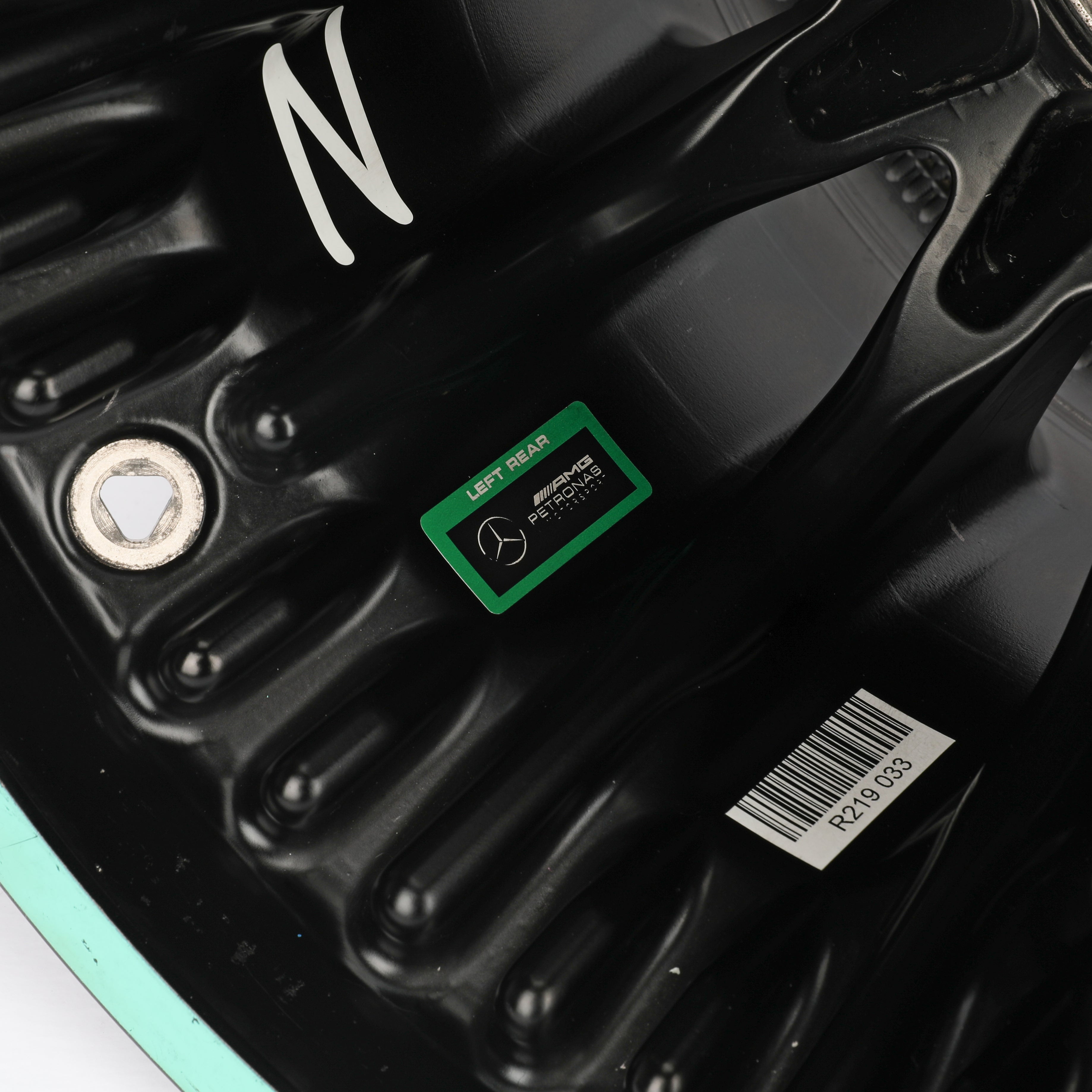 Lewis Hamilton 2019 Mercedes-AMG Petronas F1 Team Rear Wheel Rim Table – Chinese GP