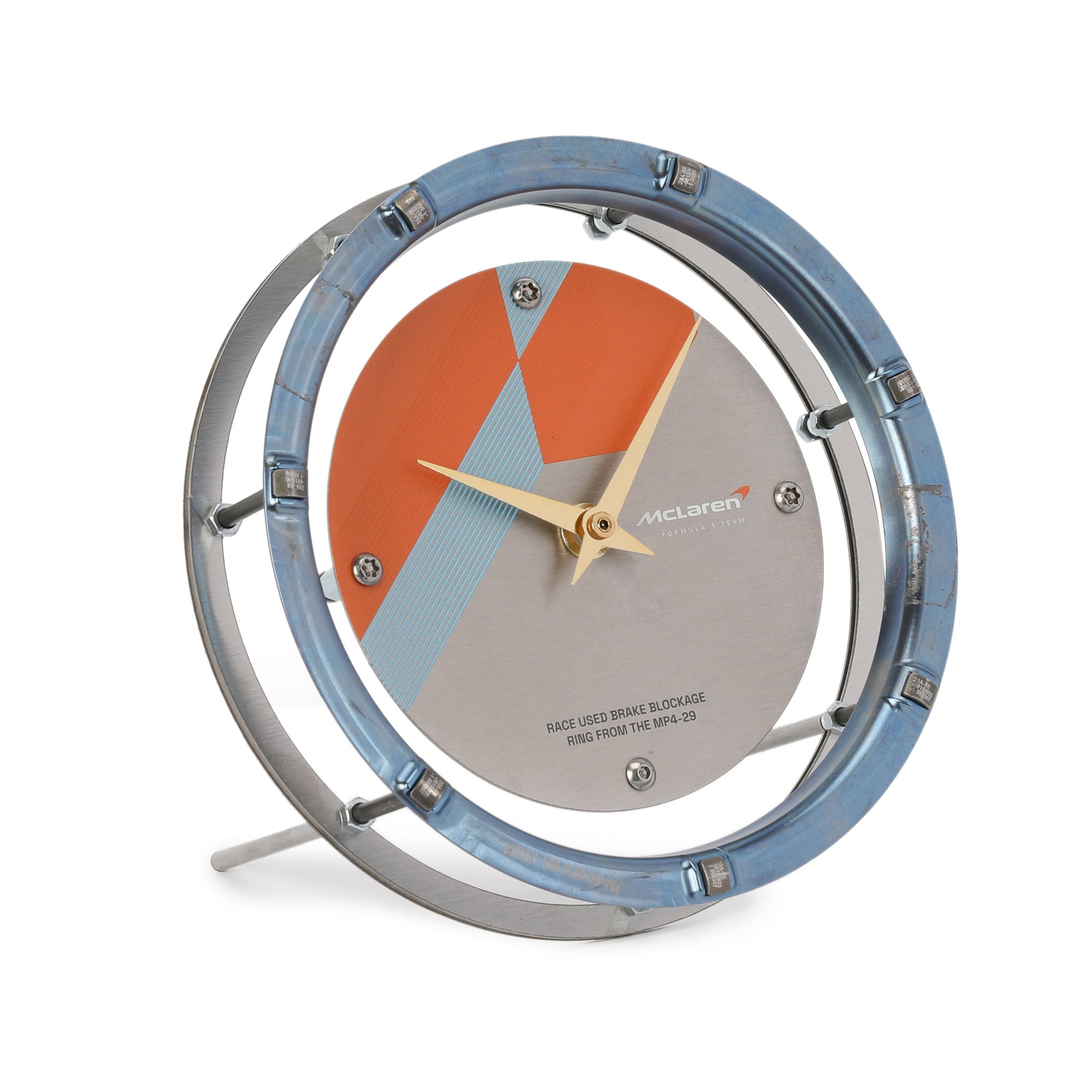 McLaren Brake Blockage Ring Clock – F1 Authentics