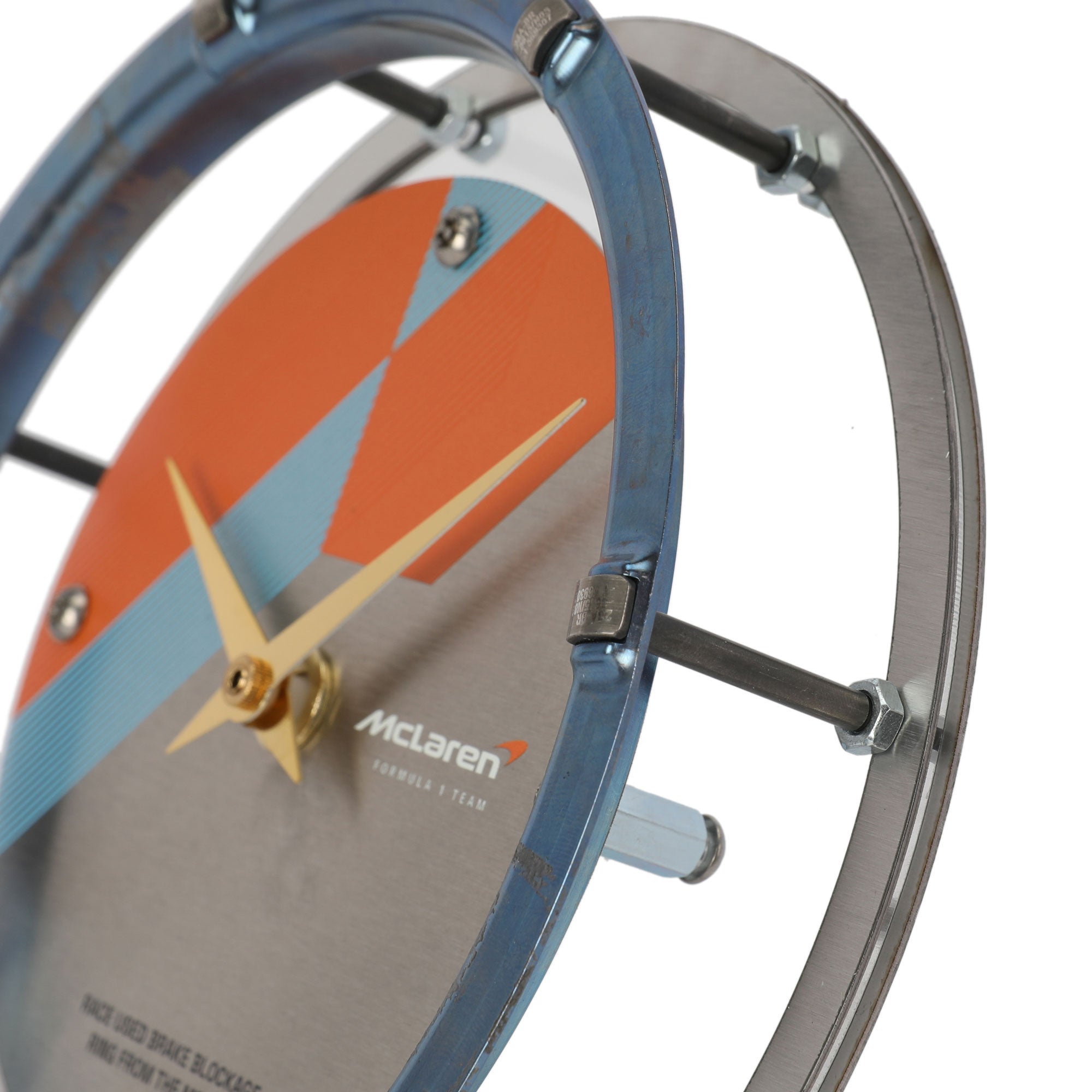 McLaren Brake Blockage Ring Clock – F1 Authentics