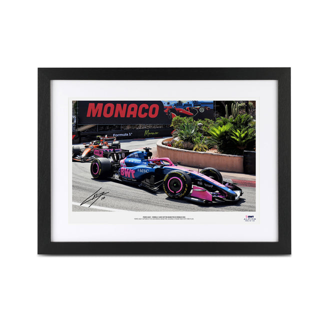 Pierre Gasly 2026 Signed Photo - Monaco GP