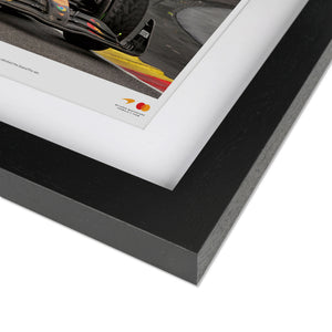 Oscar Piastri Signed 2025 McLaren F1 Team Photo - Belgian GP
