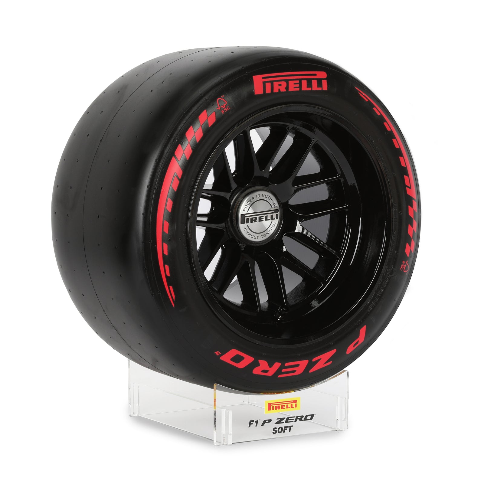 Pirelli 2026 Wind Tunnel Tyre - Red Compound