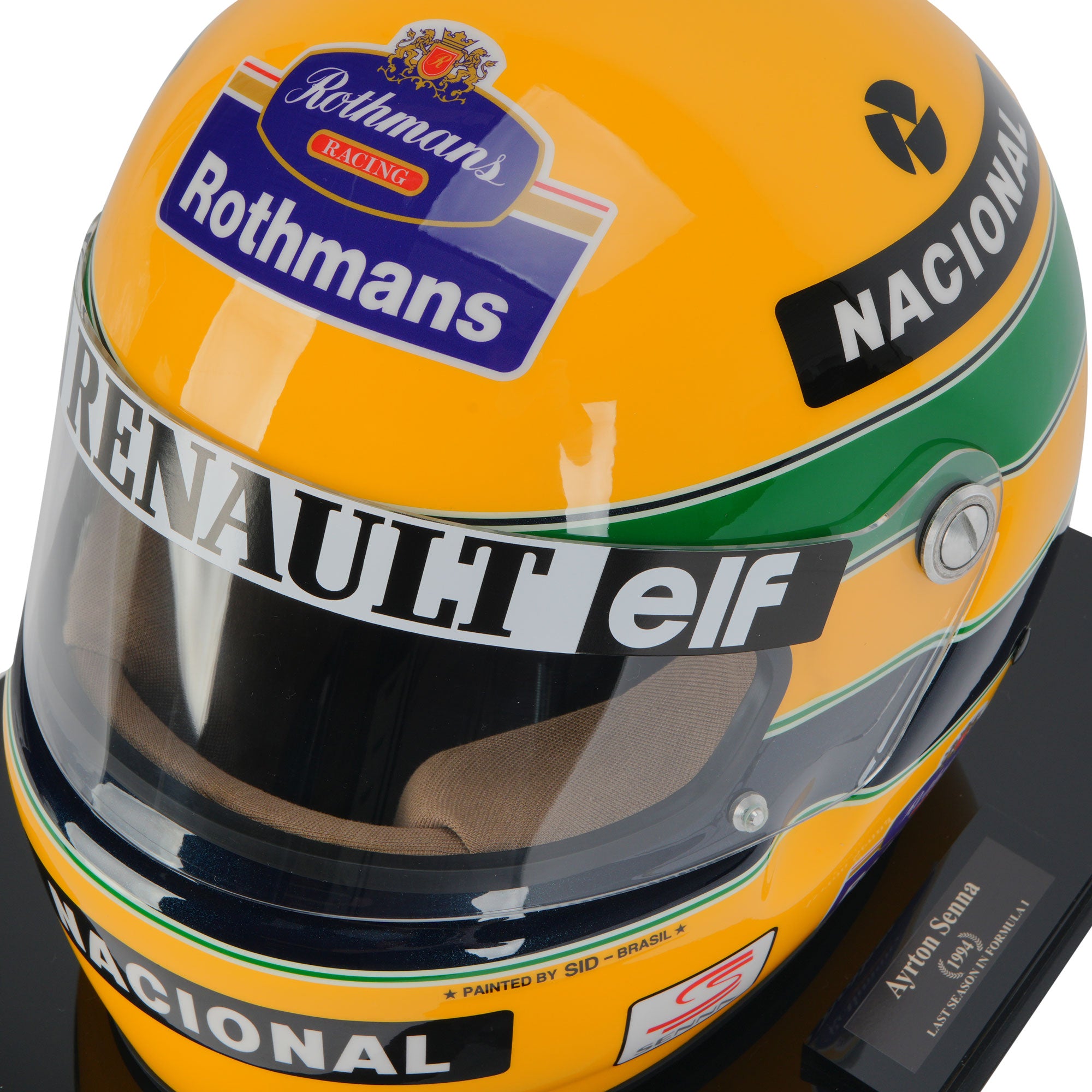 Officially Licensed Ayrton Senna 1994 Replica Helmet – F1