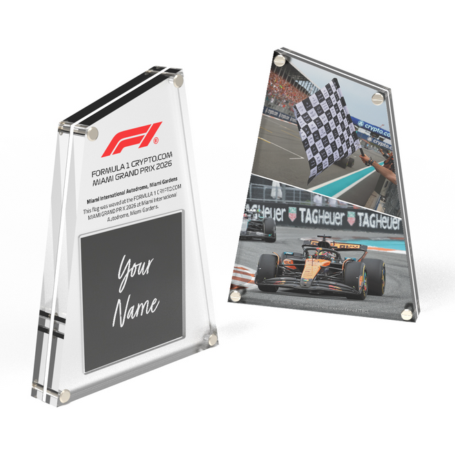 Own the Chequered Flag - 2026 Miami Grand Prix