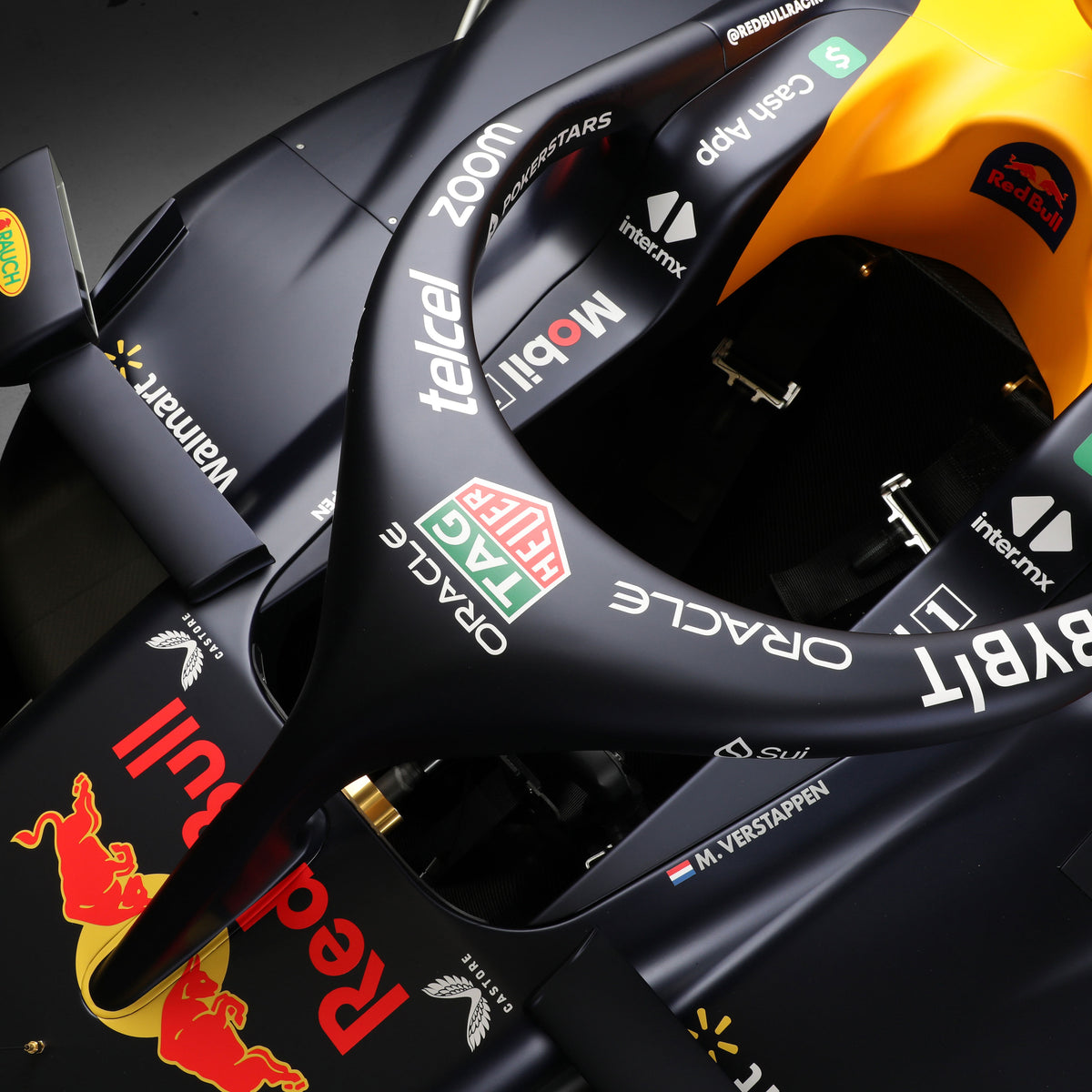 Full-size 2023 Red Bull Racing RB19 show car, premium Formula 1-inspired display car for motorsport collectors
