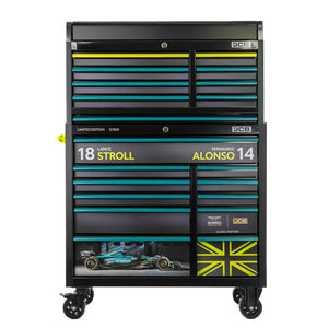 Aston Martin Formula One Team x JCB Limited Edition Tool Chest Stack