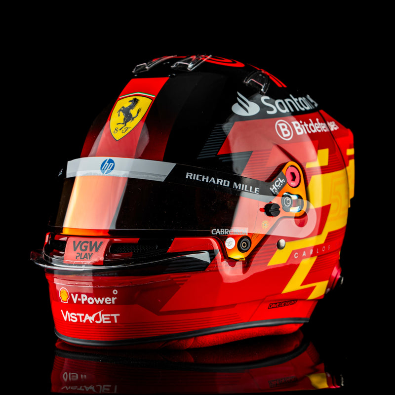 Carlos Sainz 2024 Scuderia Ferrari Bell Official Replica Helmet