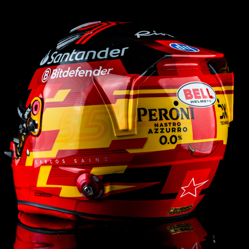 Carlos Sainz 2024 Scuderia Ferrari Bell Official Replica Helmet