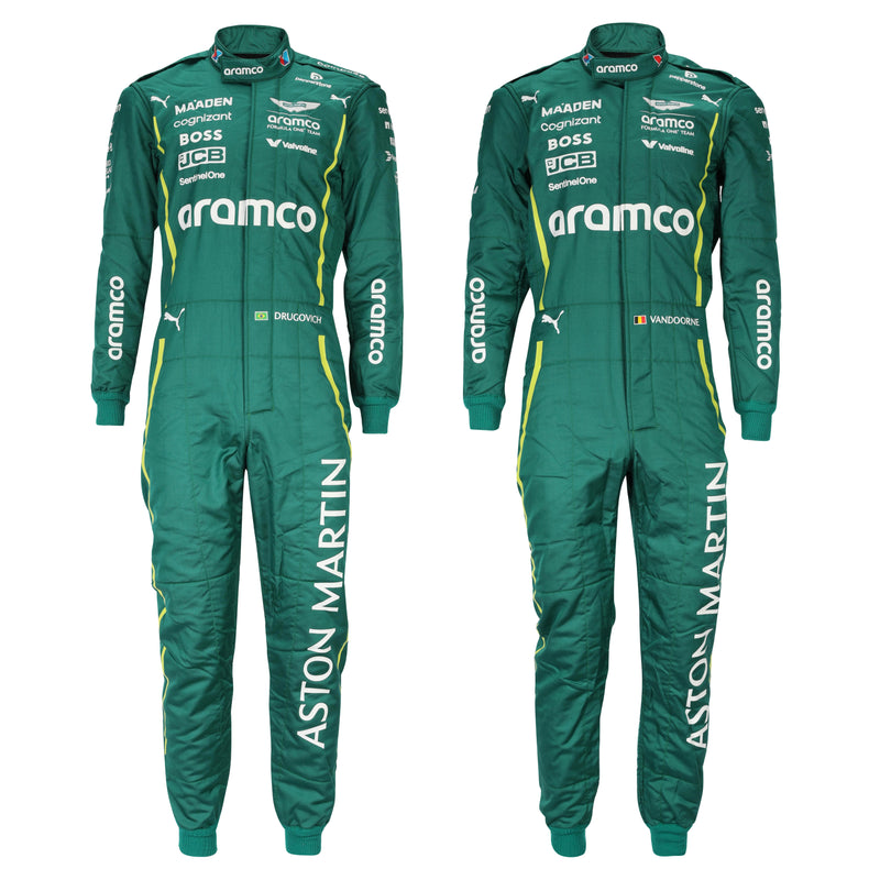 LOT 009 - Stoffel Vandoorne and Felipe Drugovich Suit Bundle Set
