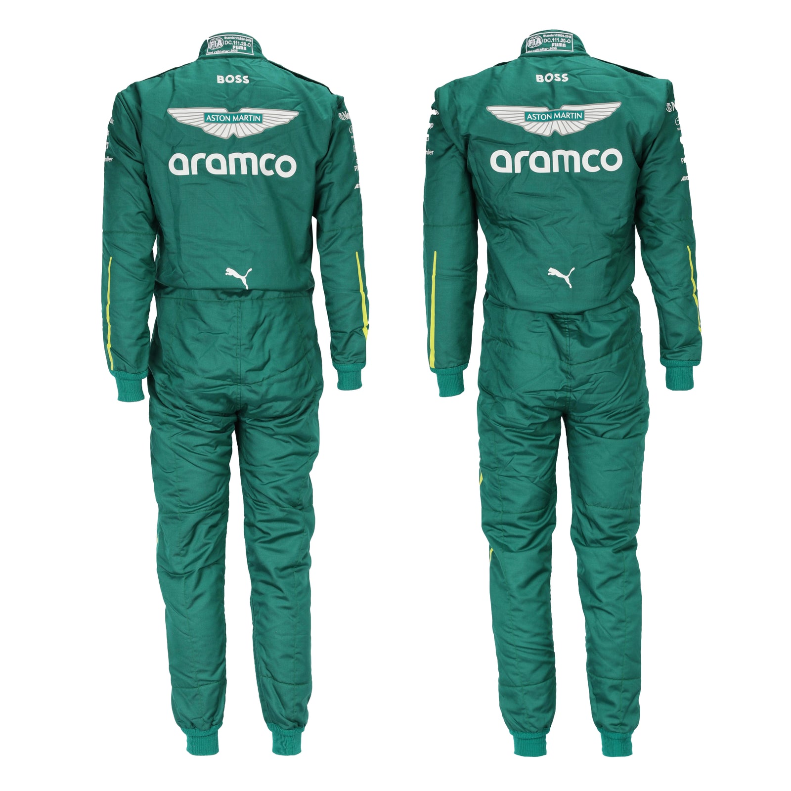 LOT 009 - Stoffel Vandoorne and Felipe Drugovich Suit Bundle Set