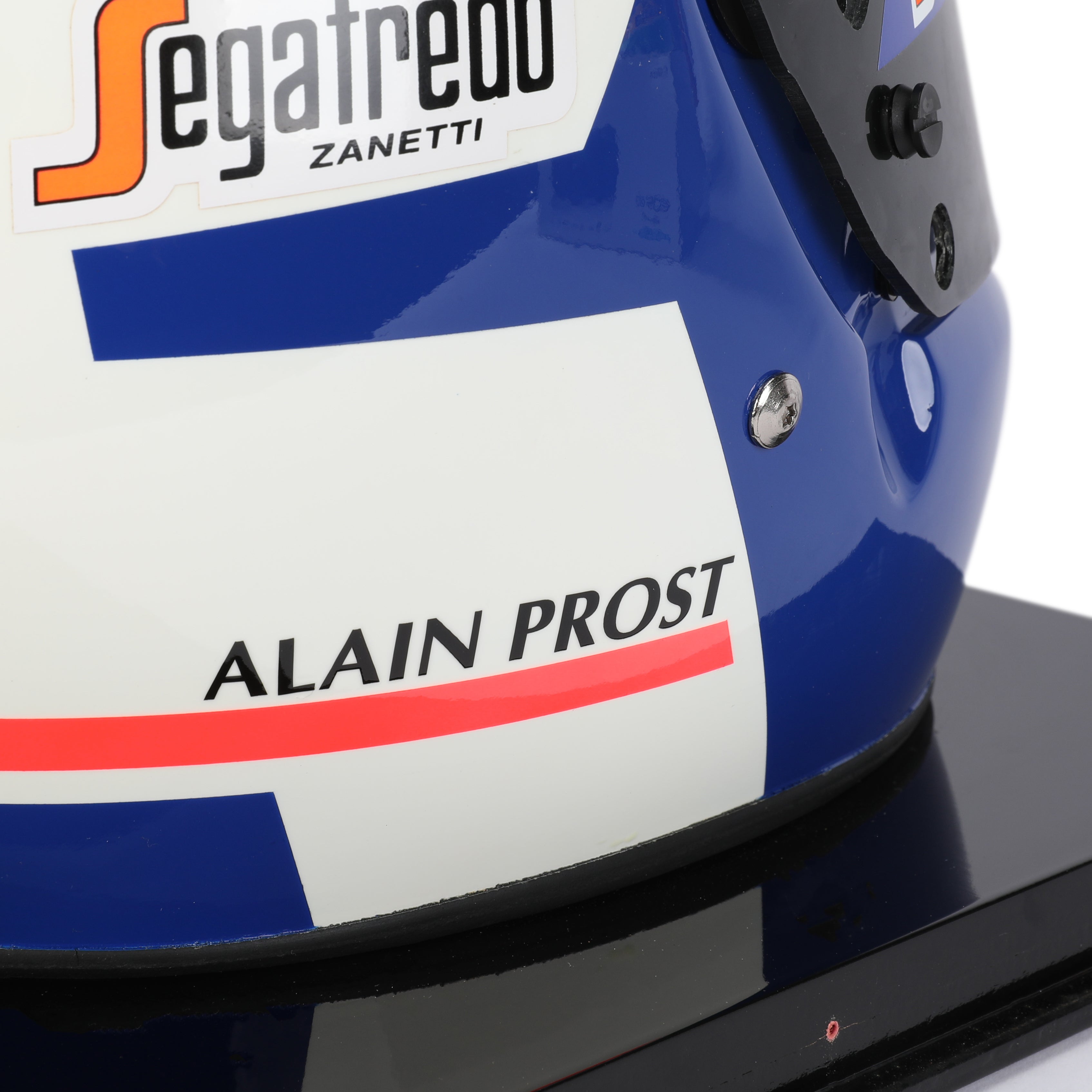 Alain Prost 1985 Official Bell 1:1 Signed Helmet Edition Number 58/100