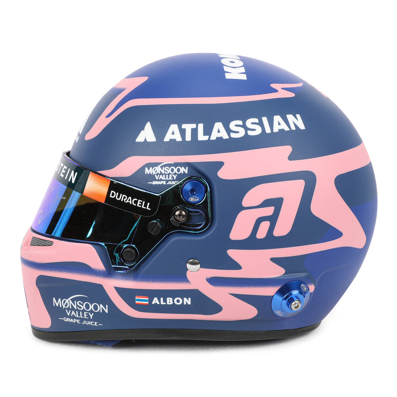 Alex Albon 2025 Signed 1:2 Scale Helmet