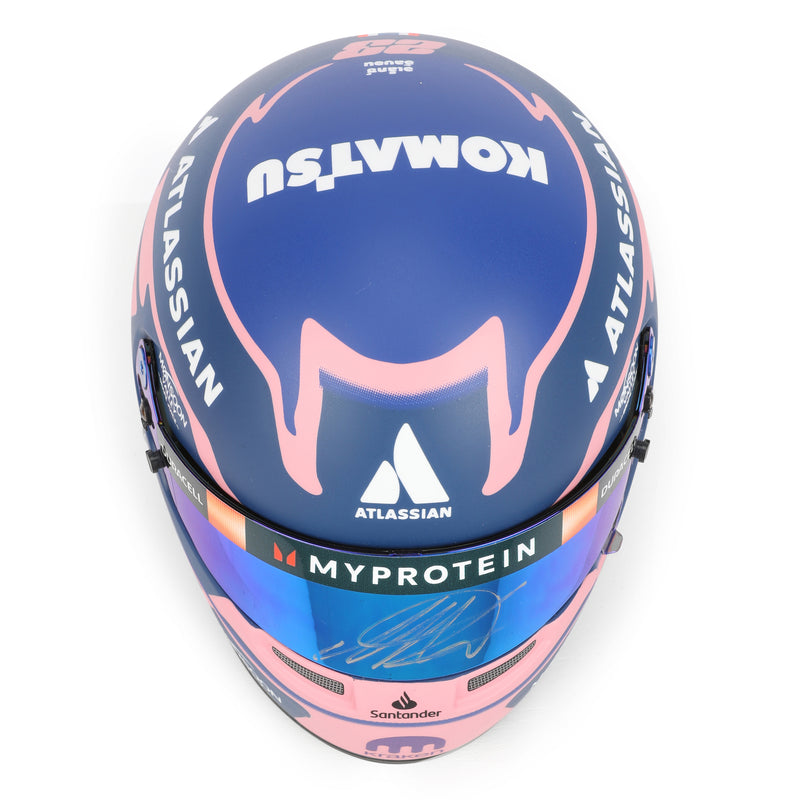 Alex Albon 2025 Signed 1:2 Scale Helmet