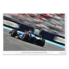 Alex Albon 2025 Atlassian Williams Racing Signed Print - Miami GP
