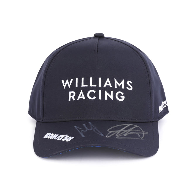 Carlos Sainz & Alex Albon 2025 Dual Signed Williams Racing Cap