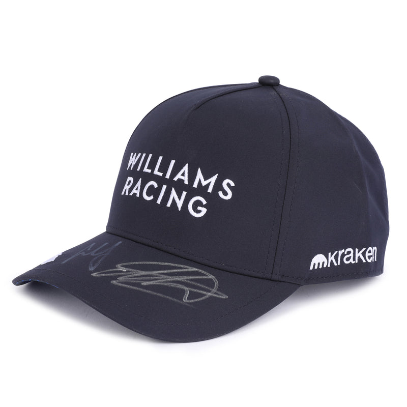 Carlos Sainz & Alex Albon 2025 Dual Signed Williams Racing Cap
