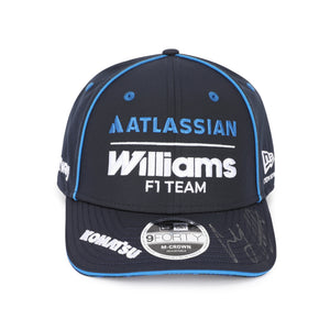 Atlassian Williams Racing Alex Albon and Carlos Sainz signed 2026 team cap premium Formula 1 collectible