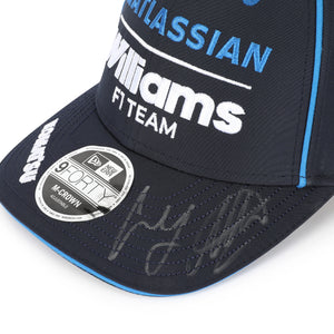 Alex Albon and Carlos Sainz 2026 signed Williams Racing team cap official Formula 1 collector item