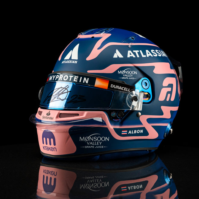 The Austin Auction LOT 024 - Alexander Albon 2025 Williams Race Helmet