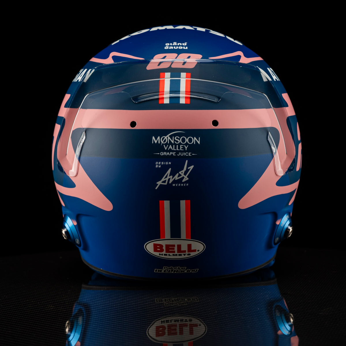 The Austin Auction LOT 043 - Alexander Albon 2025 Williams Race Helmet