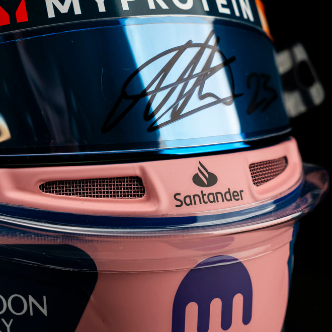 The Austin Auction LOT 024 - Alexander Albon 2025 Williams Race Helmet