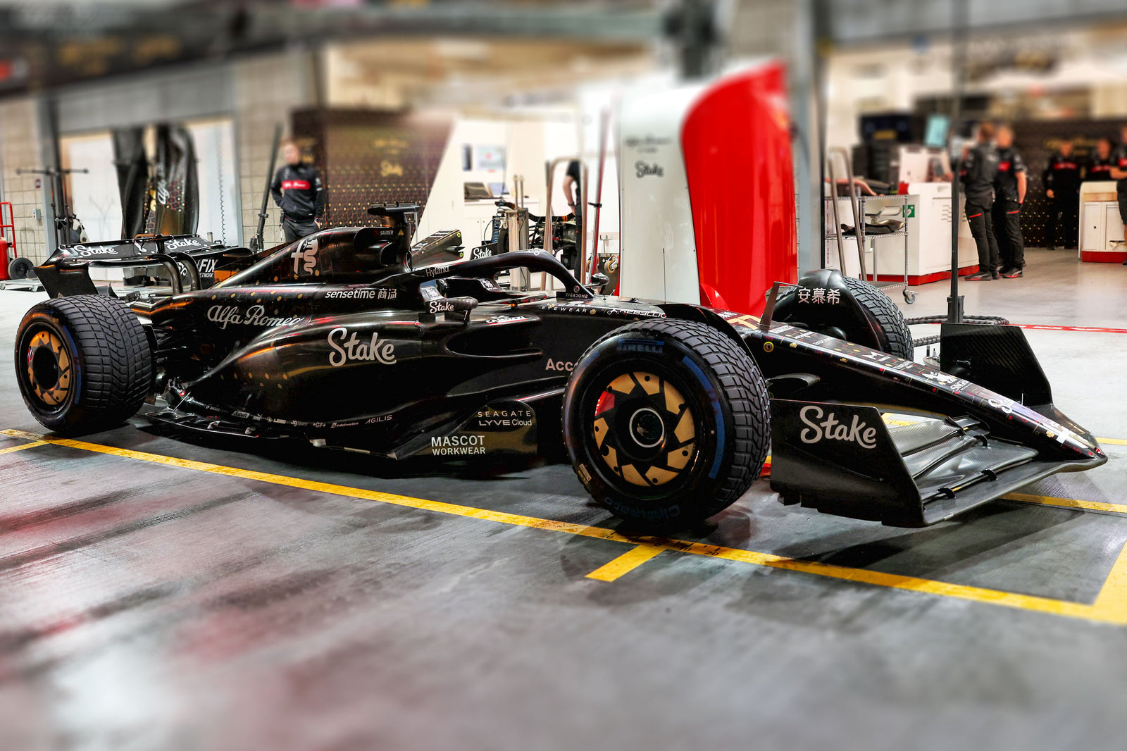 2023 Alfa Romeo F1® Team Stake C43 Official Vegas Livery Show Car