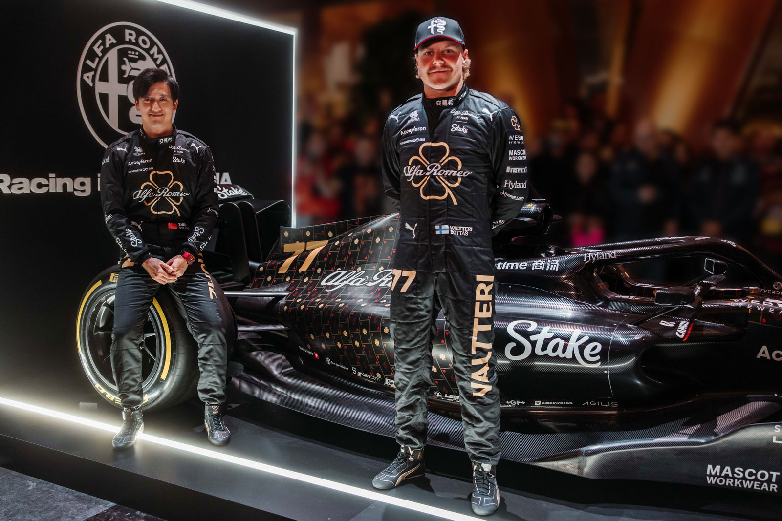 2023 Alfa Romeo F1® Team Stake C43 Official Vegas Livery Show Car