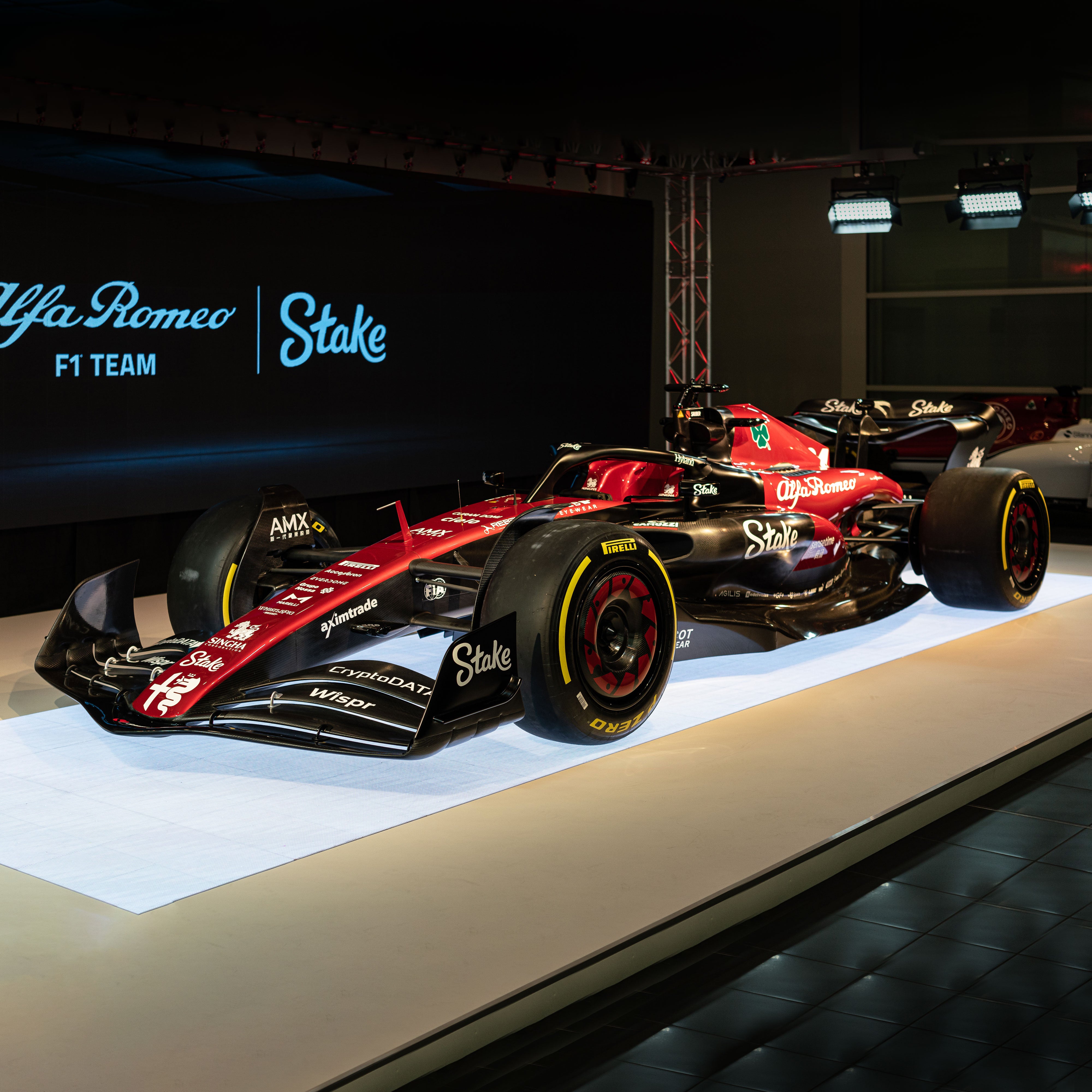Official Alfa Romeo F1® Team Stake 2023 C43 Show Car