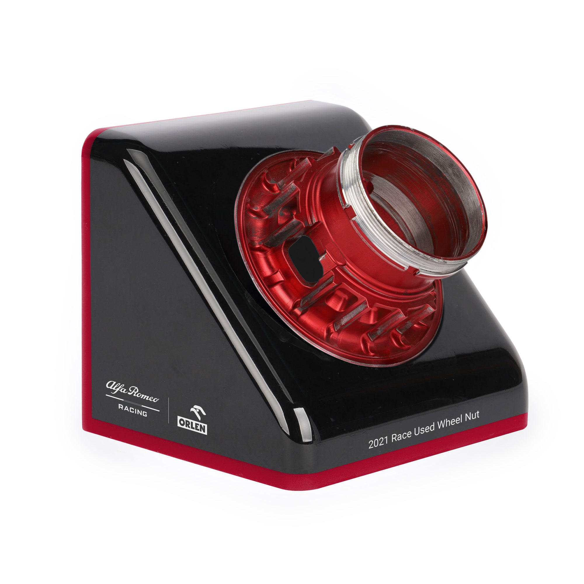 Alfa Romeo F1 Team ORLEN 2021 Red Wheel Nut in Acrylic