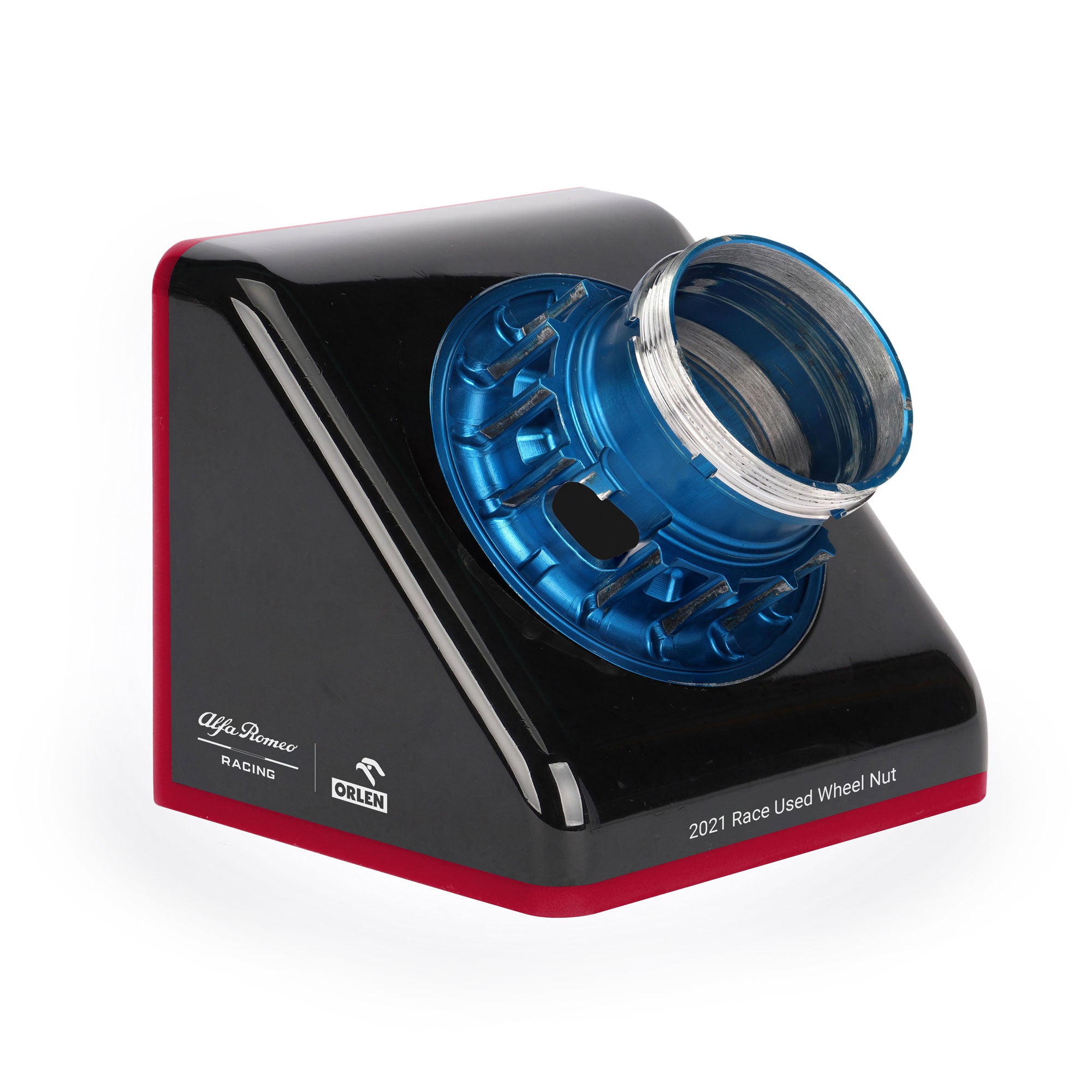 Alfa Romeo F1 Team ORLEN 2021 Blue Wheel Nut in Acrylic