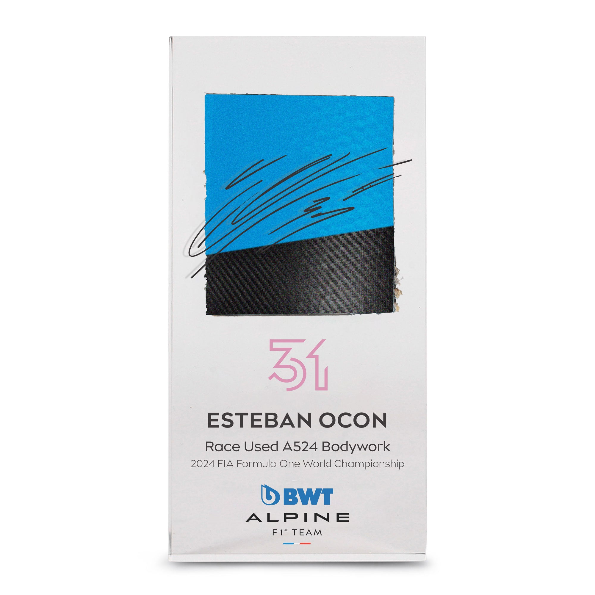 Esteban Ocon 2024 Bodywork In Acrylic