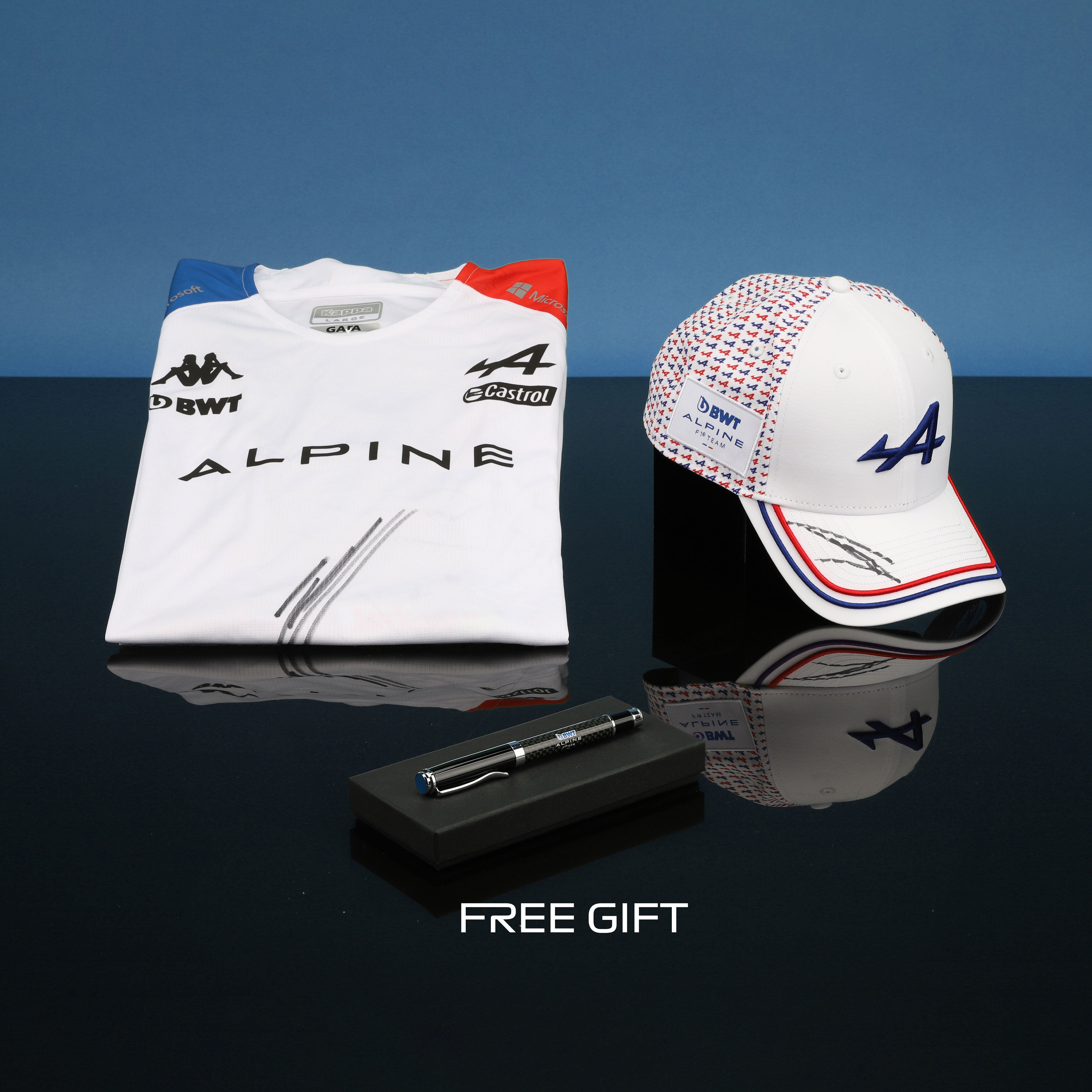 Limited-Edition 2023 BWT Alpine F1 Team Signature Set – Team Edition