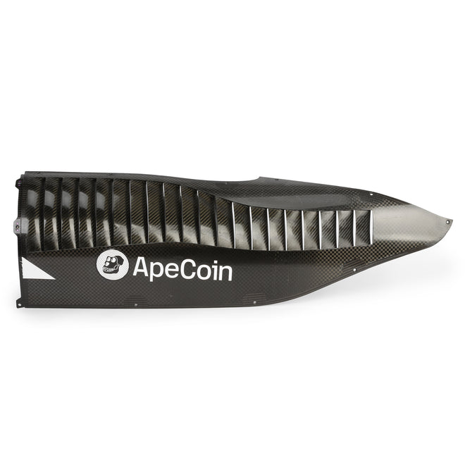 LOT 263 - Alpine 2024 A524 Used Extended Louvre Panel RH Black Apecoin livery