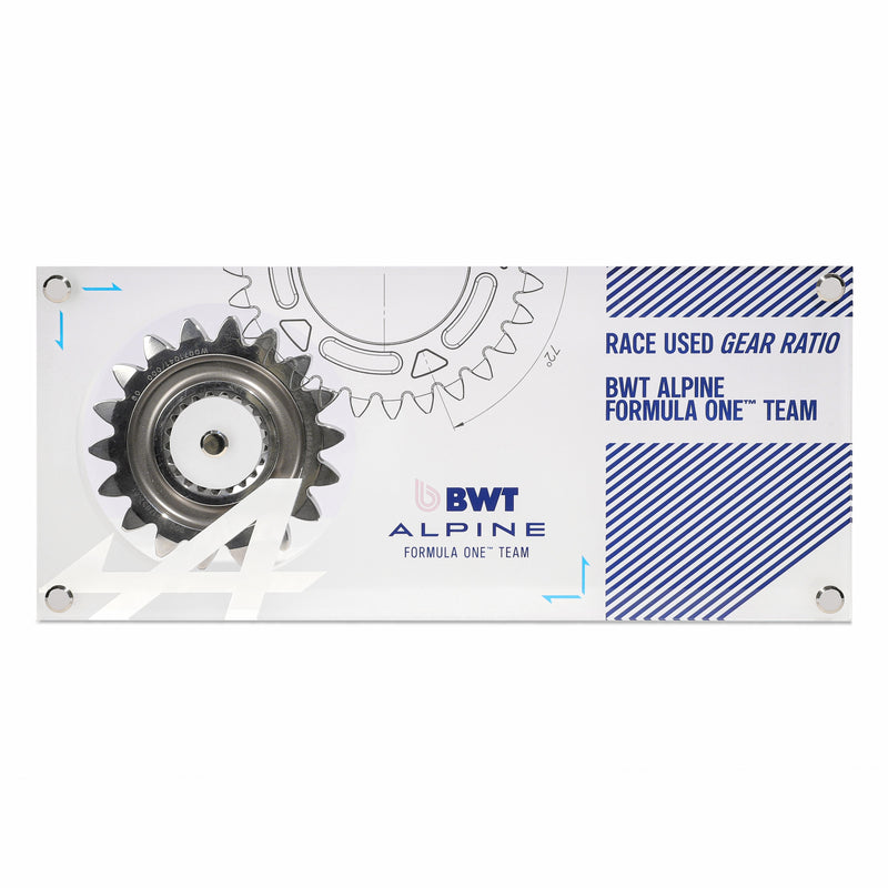 Acrylic Display Alpine F1® Team Gear Ratio Collectible – F1 Authentics
