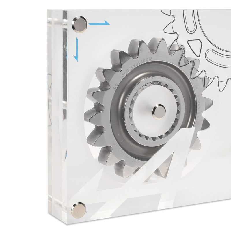 Alpine Formula 1 Team Gear Ratio In Acrylic