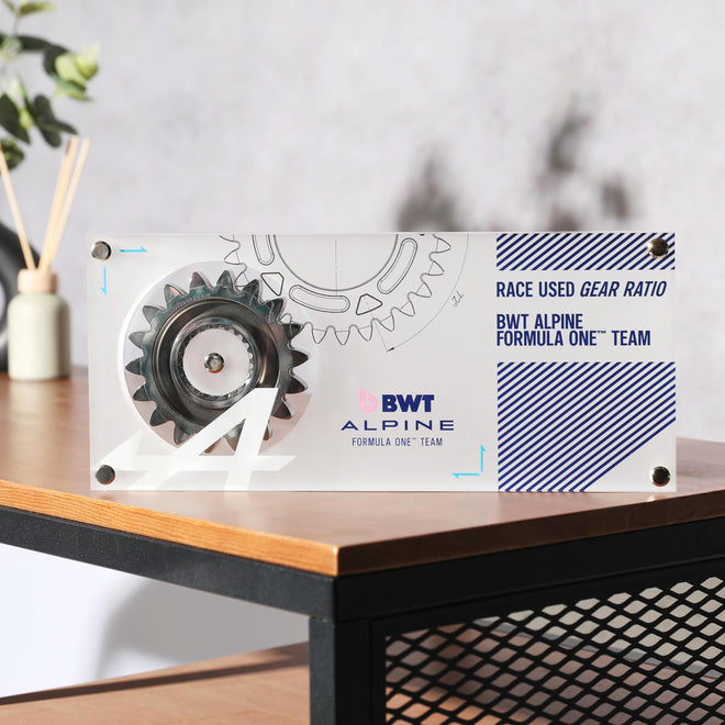 Alpine Formula 1 Team Gear Ratio In Acrylic