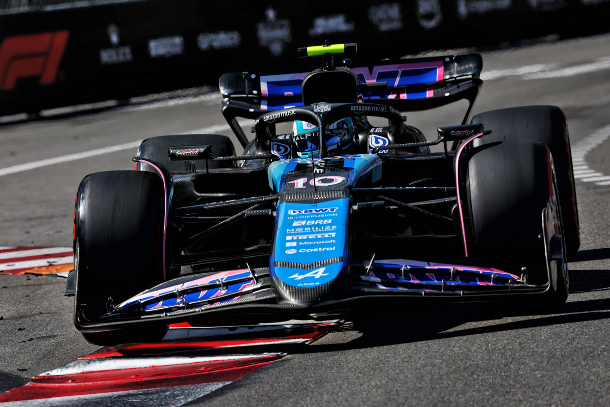 2024 Alpine A524 show car, full-size Alpine F1 Team-inspired Formula 1 display vehicle and premium motorsport collector piece