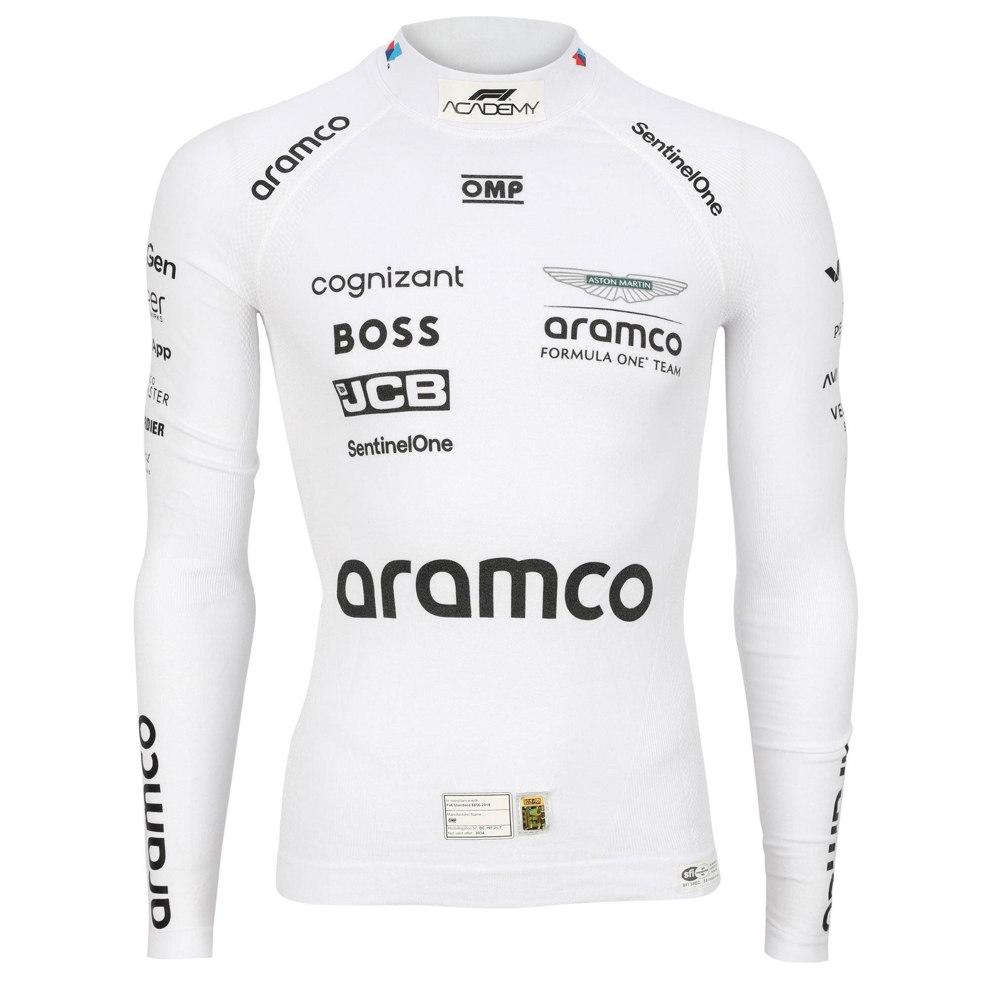 Aston Martin Aramco Grand Prix Used Nomex – 2024 Formula 1 Season 