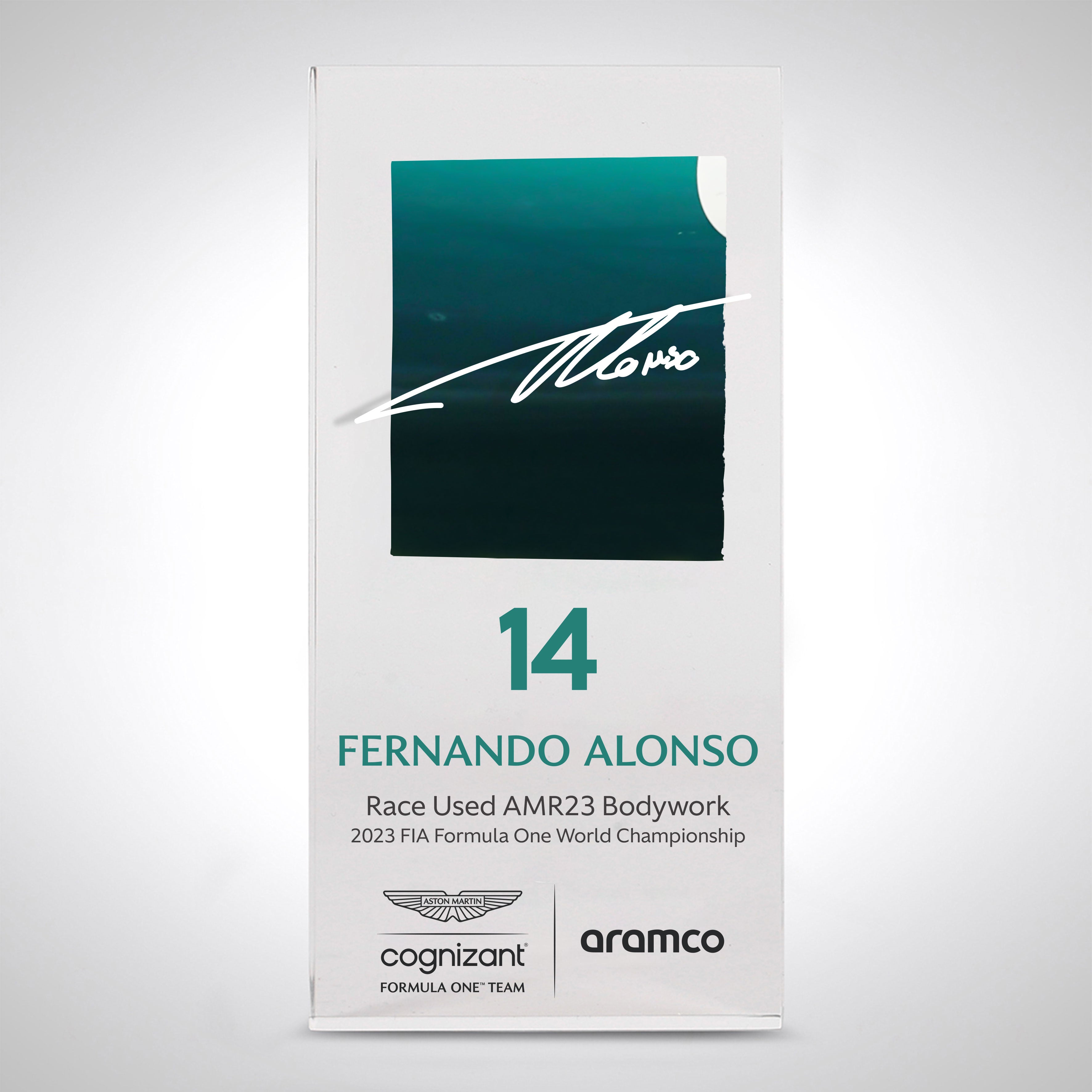 Fernando Alonso 2023 Bodywork in Acrylic
