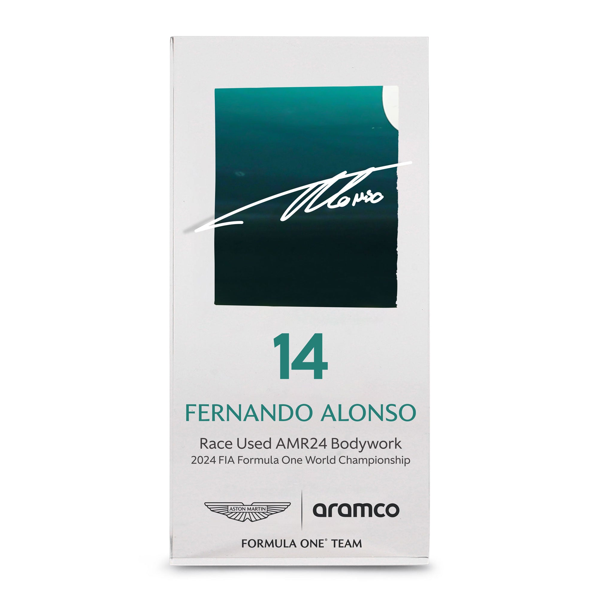 Fernando Alonso 2024 Bodywork in Acrylic