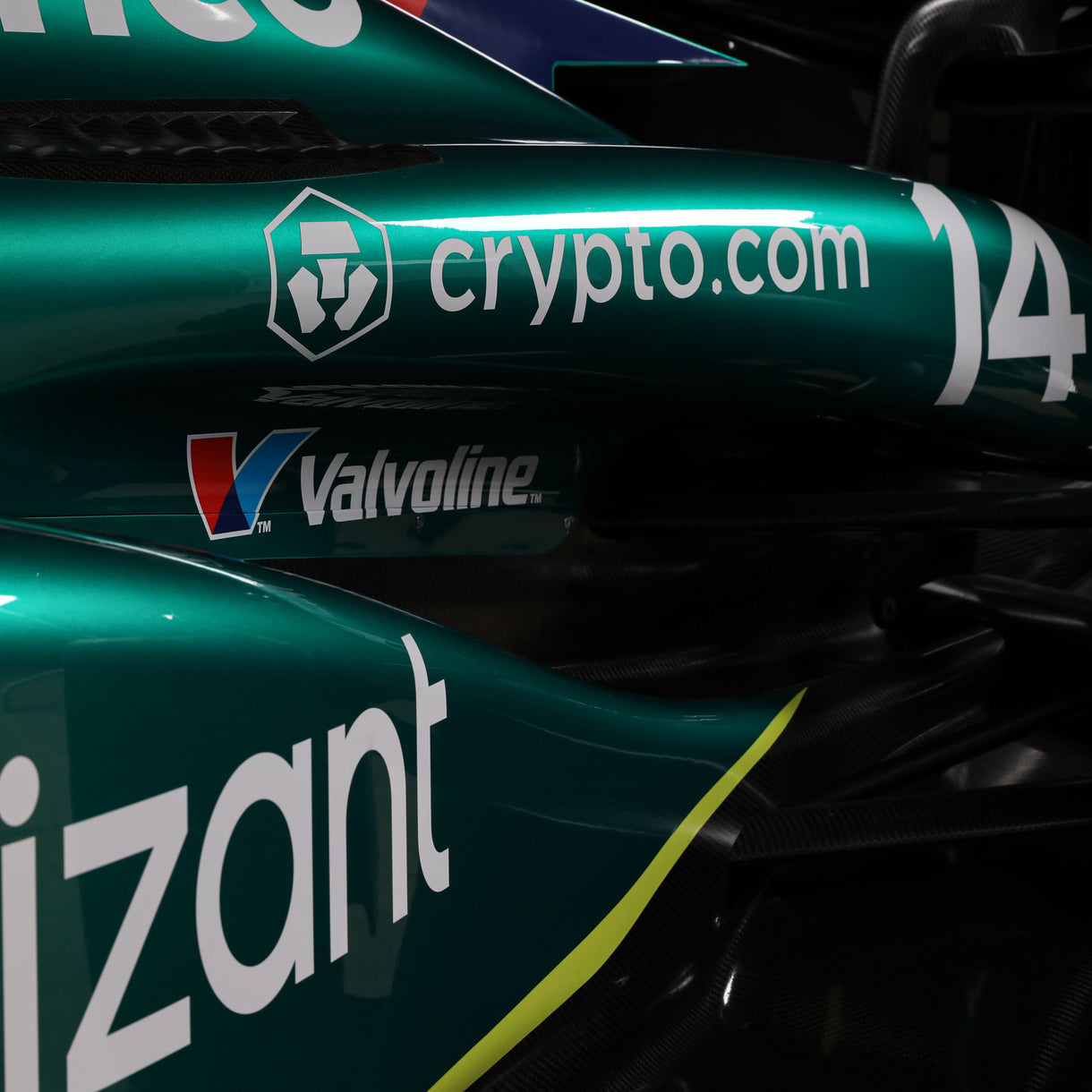 Official Aston Martin Aramco Cognizant Formula One® Team 2023 AMR23 Show Car